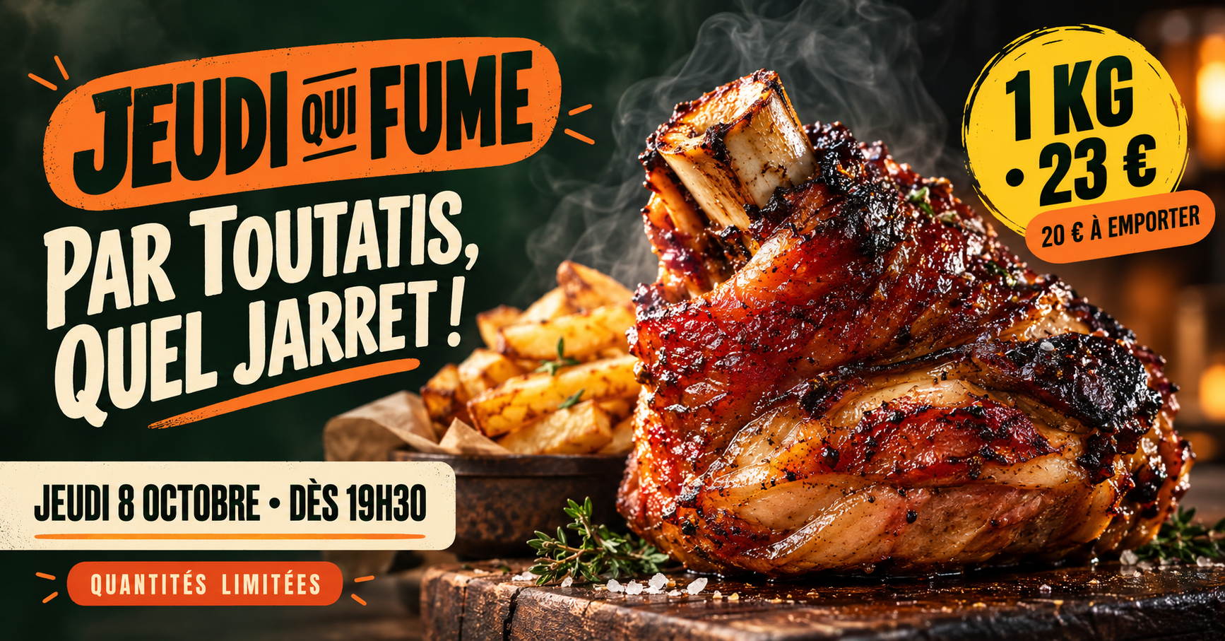 Jeudi qui fume : Par Toutatis, quel jarret !