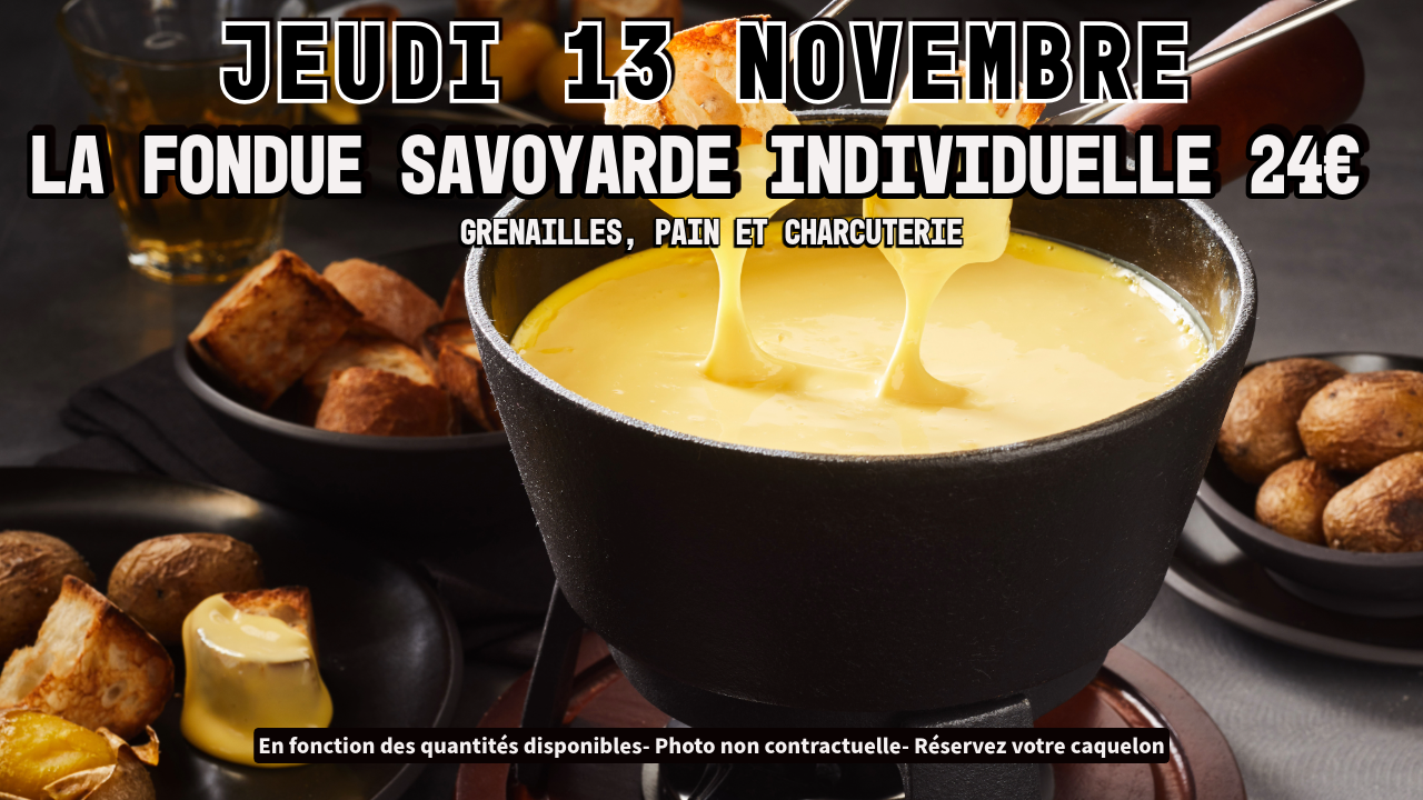 LA FONDUE SAVOYARDE