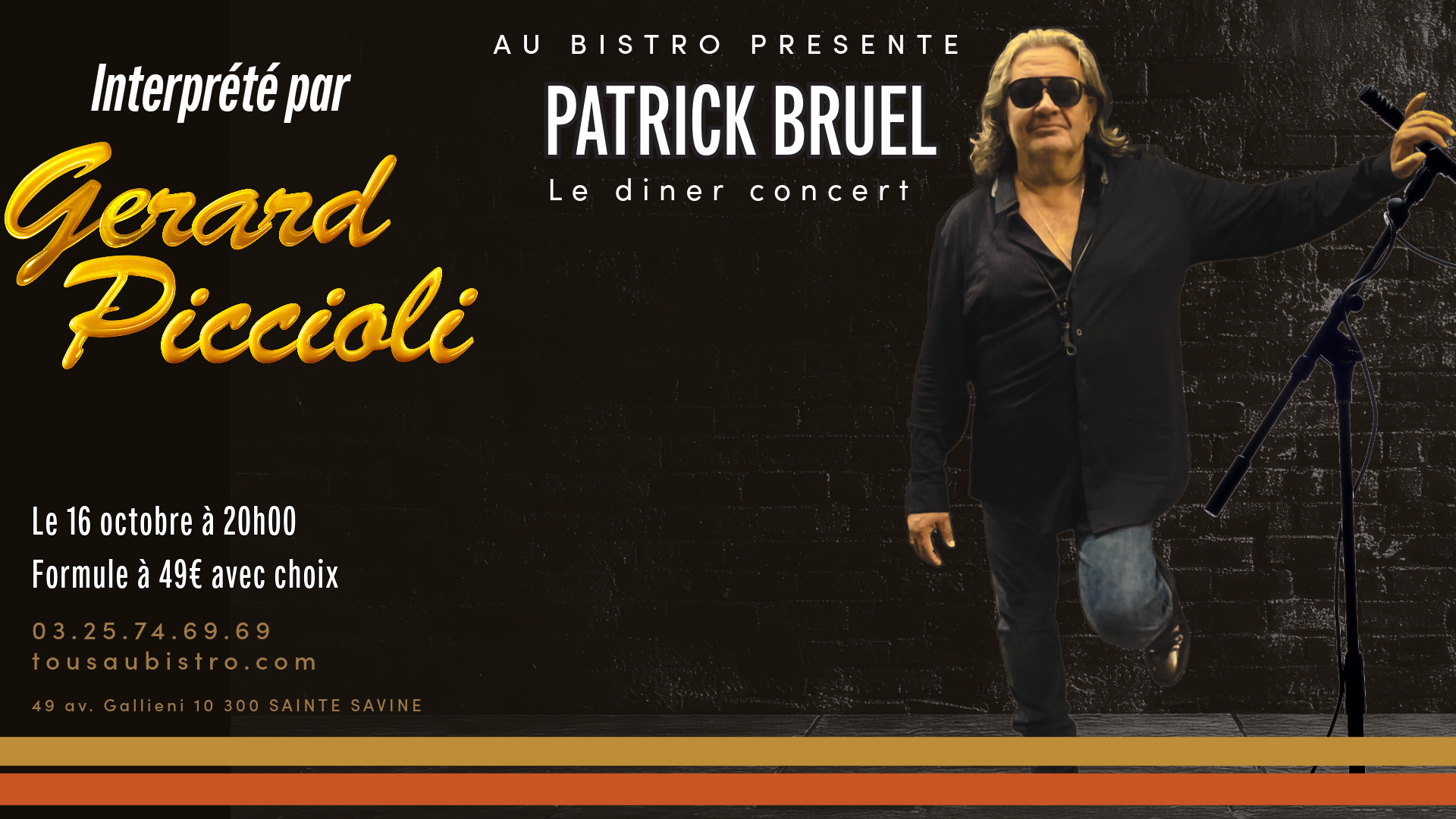 PATRICK BRUEL PAR GERARD PICCIOLI