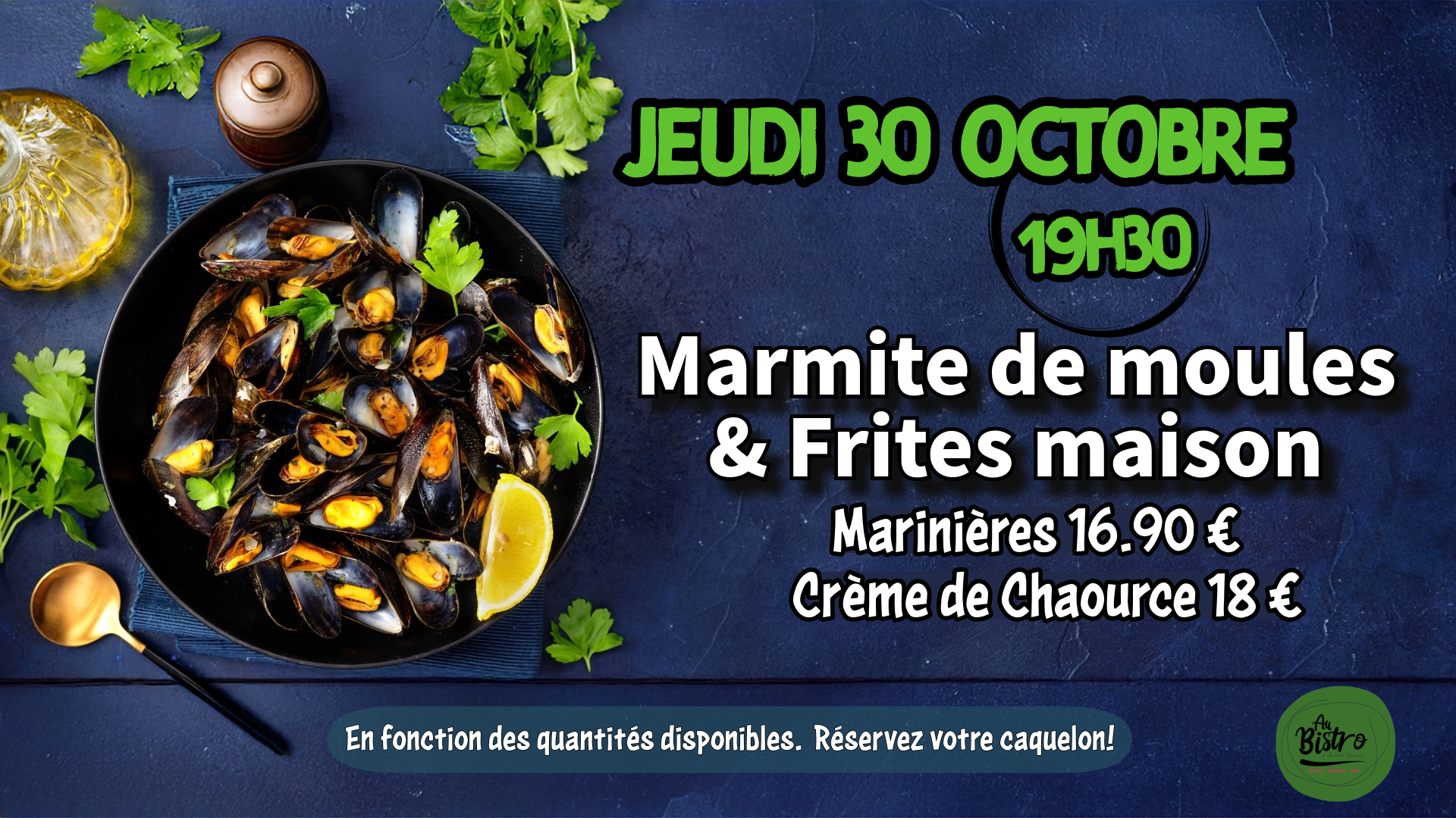 SOIREE MOULES FRITES
